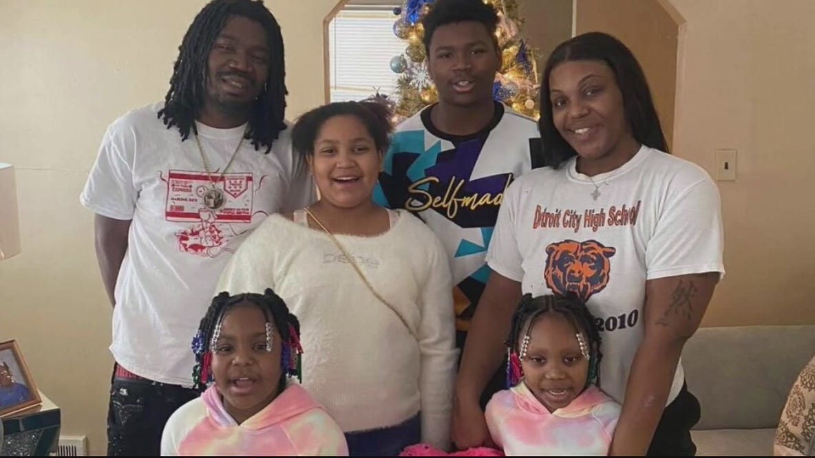 Detroit father of five is fighting for his life after a car accident
